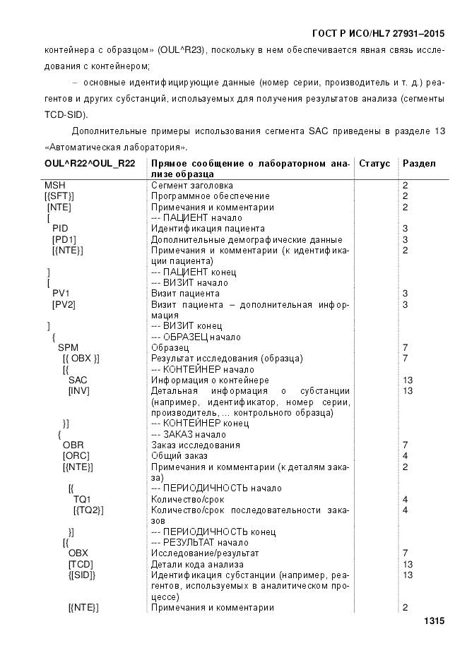 ГОСТ Р ИСО/HL 7 27931-2015, страница 1322